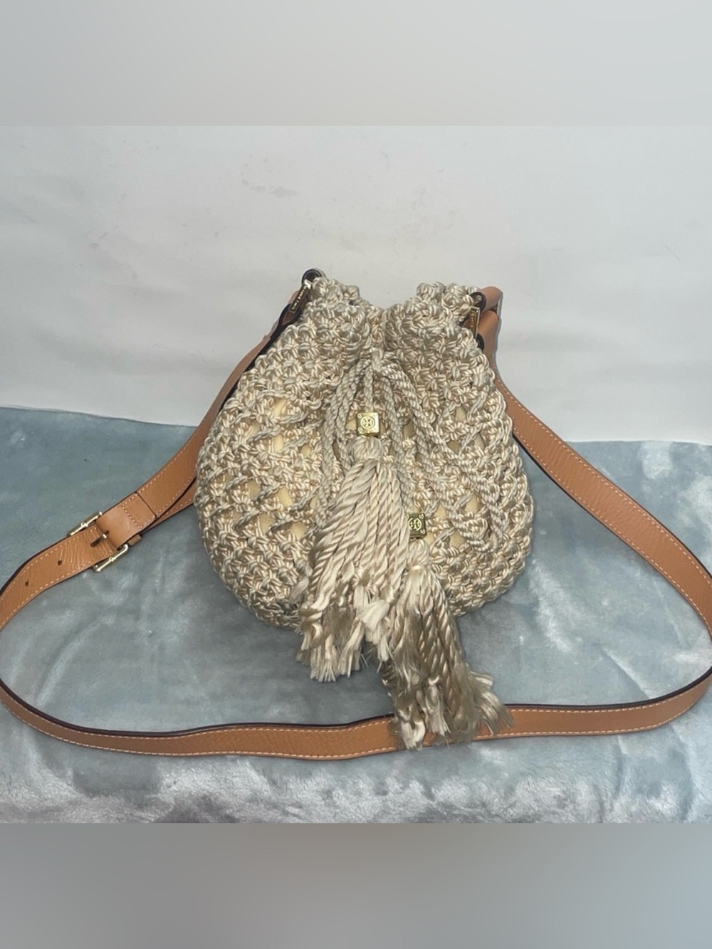 Tory Burch Crochet Small Crossbody